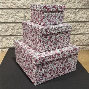 3 Nesting Storage/Gift Boxes